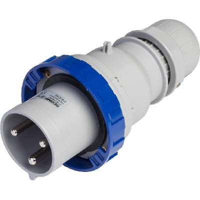 Промишлен щепсел 2P+Е 63A IP66/67/69 серия Optima - 218.6333 (218.6333)