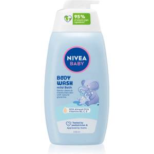 Nivea BABY нежен душ гел 450ml