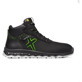 Exena Saturn S3 SRC ESD - високи работни обувки с алуминиево бомбе (A0429V009)