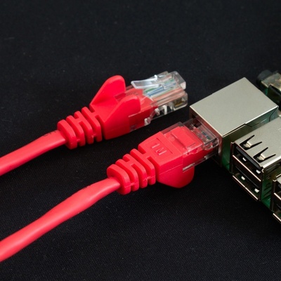 Digitus DK-1512-010/R Patch U/UTP Kat. 5e RJ45 vidlice z obou stran lanko CCA