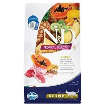 N&D TROPICAL SELECTION CAT Lamb Neutered 300 g