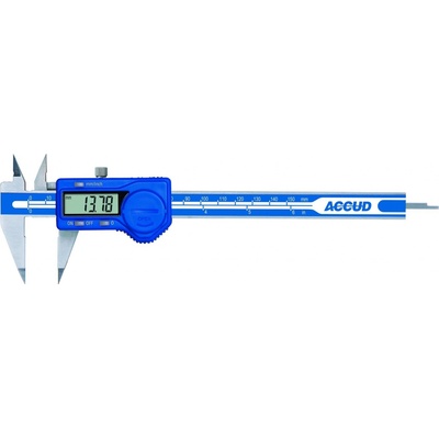 ACCUD 138 posuvné měřidlo digitální úzké měřící doteky 138-008-11 200/0,01 mm