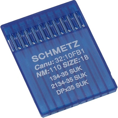 Strojové jehly pro průmyslové šicí stroje Schmetz 134-35 SUK 110 – Zboží Dáma