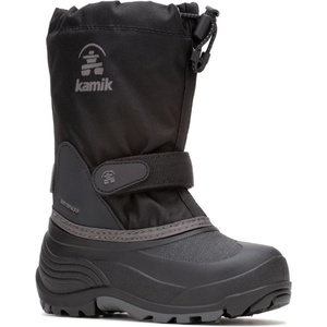 Kamik Детски зимни ботуши Kamik Kid's Waterbug 5 Winter boots - Black / Charcoal - размер 32 (EU) (702-6146-0117)