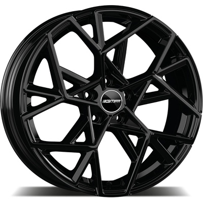 GMP CARTESIO 8x19 5x114,3 ET45 black gloss