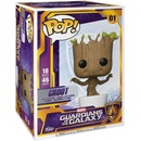 Zberateľské figúrky Funko POP! Guardians of the Galaxy Dancing Groot Super Sized Marvel 01
