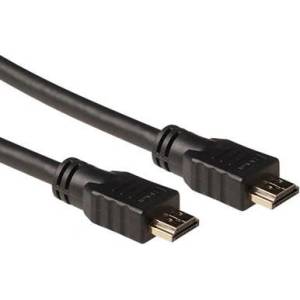 ACT HDMI High Speed v2.0 HDMI-A мъжки към HDMI-A мъжки кабел 10 м черен AK3906 (AK3906)