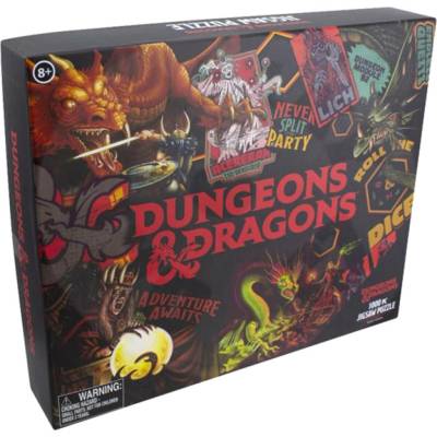 Paladone Dungeons and Dragons 1000 dílků