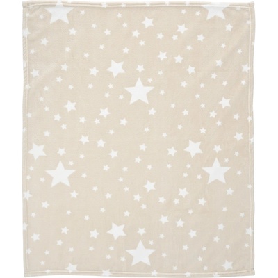 Lorelli Classic ОДЕЯЛО КОРАЛ 85/100 БЕЖОВО СЪС ЗВЕЗДИ (10340032401)