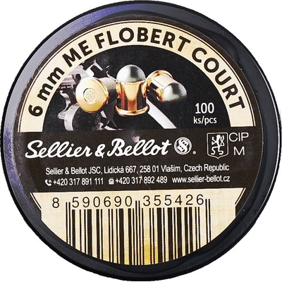 Sellier&Bellot ME short 6 mm 100 ks