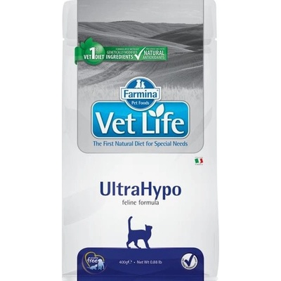 Vet Life Natural Feline Dry Ultrahypo 0,4 kg