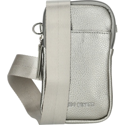 Enrico Benetti 66793 crossbody taška na doklady dark silver
