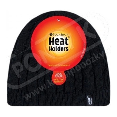 Heat dámská zimní čepice Holders Alesund černá