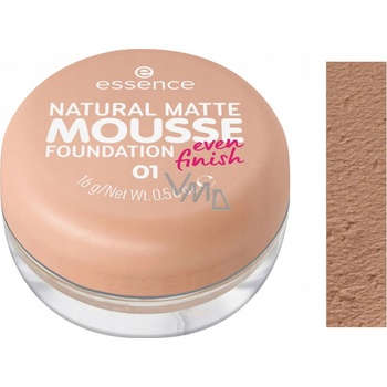 Essence NATURAL MATTE MOUSSE penový make-up 01 16 g