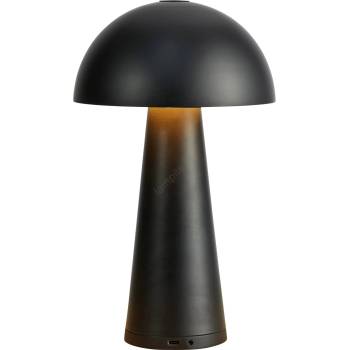 Markslöjd 108655 - LED Димируем rechargeable лампа FUNGI LED/1, 5W/5V IP44 черен (ML1437)