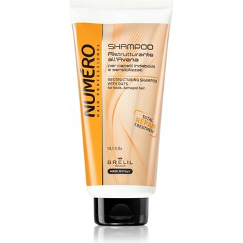 Brelil Número výtažky z ovesných vloček šampón na vlasy 300 ml