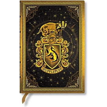 Paperblanks Тефтер Hufflepuff, Midi, широки редове, твърда к (1570181585)