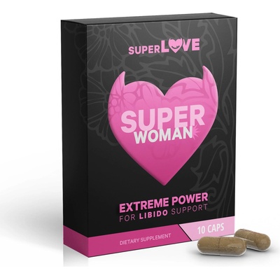 SuperLove SuperWoman Extreme Power for Libido Support 10 ks