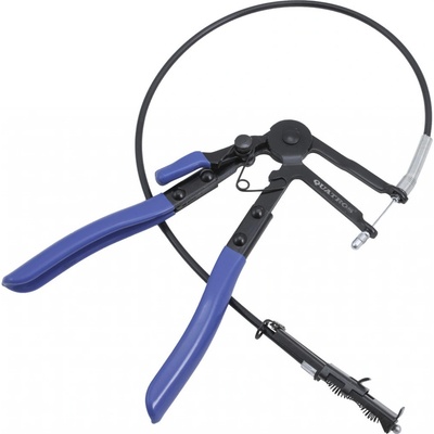 Quatros QS20343 Kleště na hadicové spony, s bowdenem (s lankem)