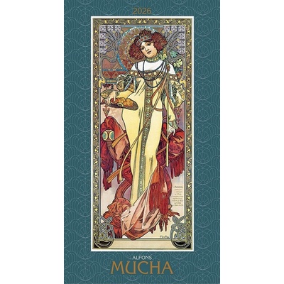 Alfons Mucha nástěnný 2026