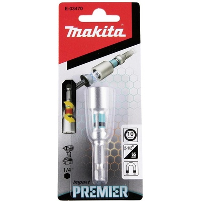 MAKITA E-03470 torzní nástrčný klíč 1/4" Impact Premier, SW10, 65mm
