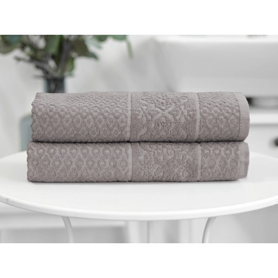 Xpose froté ručník Fiji 40 x 60 cm tmavě šedá 2 ks – Zboží Dáma