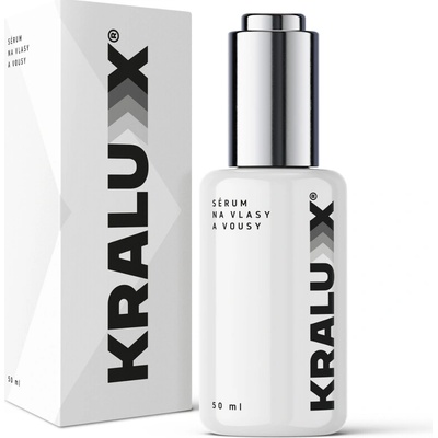 Kralux sérum na vlasy a vousy proti šedinám a vypadávání 2×15 ml Množství: 50 ml