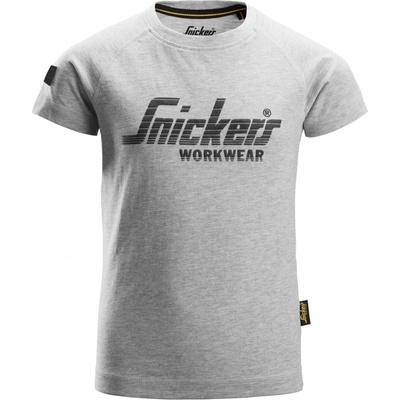 Tričko Snickers Workwear dětské šedé