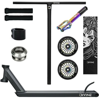 Custom Divine Zephyr Hybrid CrMo HIC černá