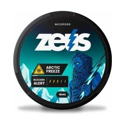 Zeus nikotinové sáčky arctic freeze 16,5 mg/g 20 ks