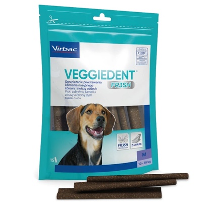 Virbac Veggiedent Fresh Chew M (10-30 кг) 15 броя