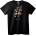 NOONEBRAND Тениска Цветен Хаштаг - 2XL, Black