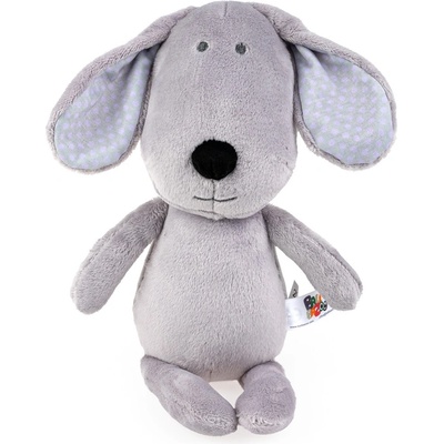 Moni Мека играчка За Гушкане Dog 28cm сив 81994 (111057)