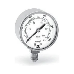 Watts - Италия Watts MP1 Ø63 0-250 mbar 1/4" cl. 2, 5 Манометър за газ радиален (356010)
