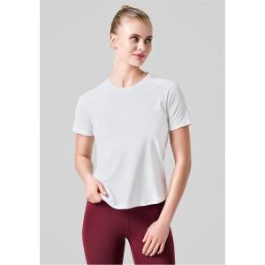 Casall Women's Short-Sleeve Performance Gym Top - White