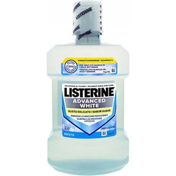 Listerine ADVANCE WHITE MILD ZERO 1 L