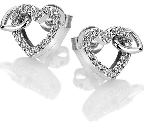 Hot Diamonds náušnice DE605