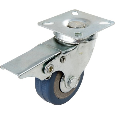 Fixman Otočné pryžové kolečko s brzdou 50 mm 50 kg 413608