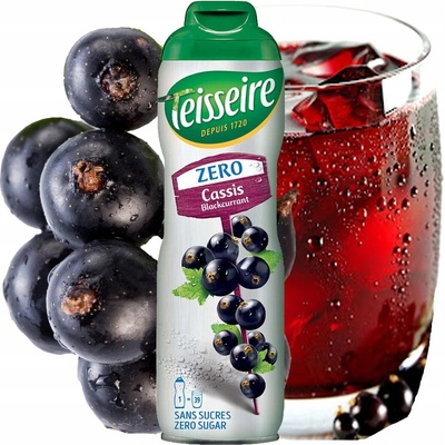 Teisseire Blackcurrant zero 0,6 l