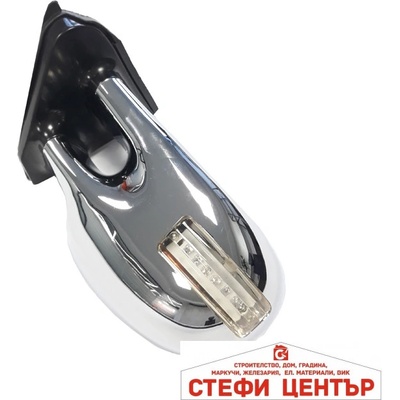 Paolo Спортно огледало с мигач 3252 - хром (3715)