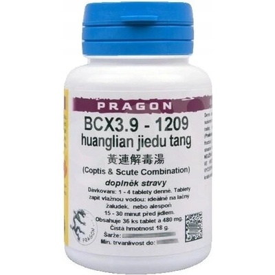 Pragon BCX3.9 huanglian jiedu tang 36 tablet