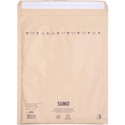 Bublinkové obálky recyklované SUMO 28,5x36cm hnedé