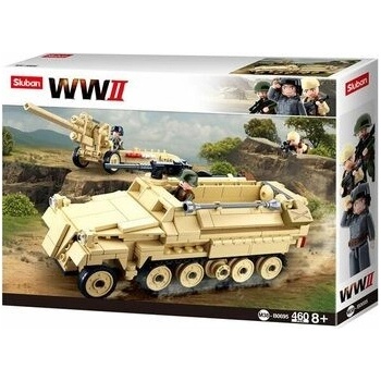 Sluban B0695 Army Německý polopásový tahač