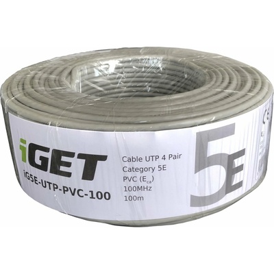 iGET 84005011 Cat.5E UTP PVC Eca, 100m