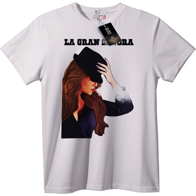 NOONEBRAND Тениска La Gran Dama - XL, Black