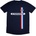Oasis Knebworth Vertical Stripe Navy Blue XL Риза (OASTS14MN04)