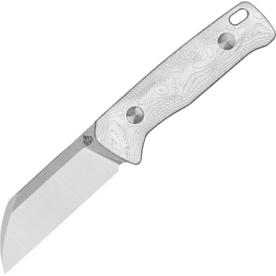QSP Knife Baby Penguin 14C28N, 2 tone stonewash-satin, G10 + aluminum foil QS130BP-D1