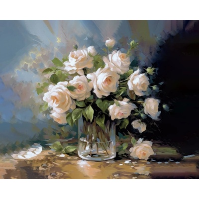 ZUTY Obrazy na stenu - Příběh nevinnosti růží Rámovanie: bez rámu a bez vypnutia plátna, Rozmer: 40x50 cm