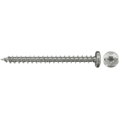 Fischer 657389 skrutka zo zápustnou hlavou 6 mm 50 mm ITX glavanizované zinkom 50 ks
