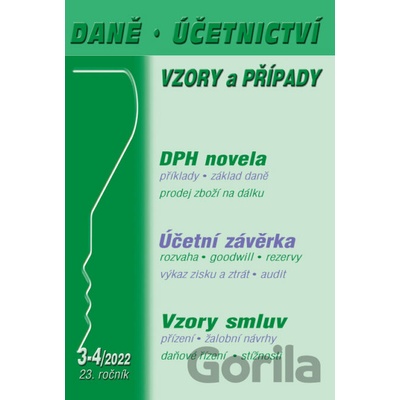 Daně a účetnictví č. 3-4 / 2022 - Účetní závěrka za rok 2021 - Poradce s.r.o.